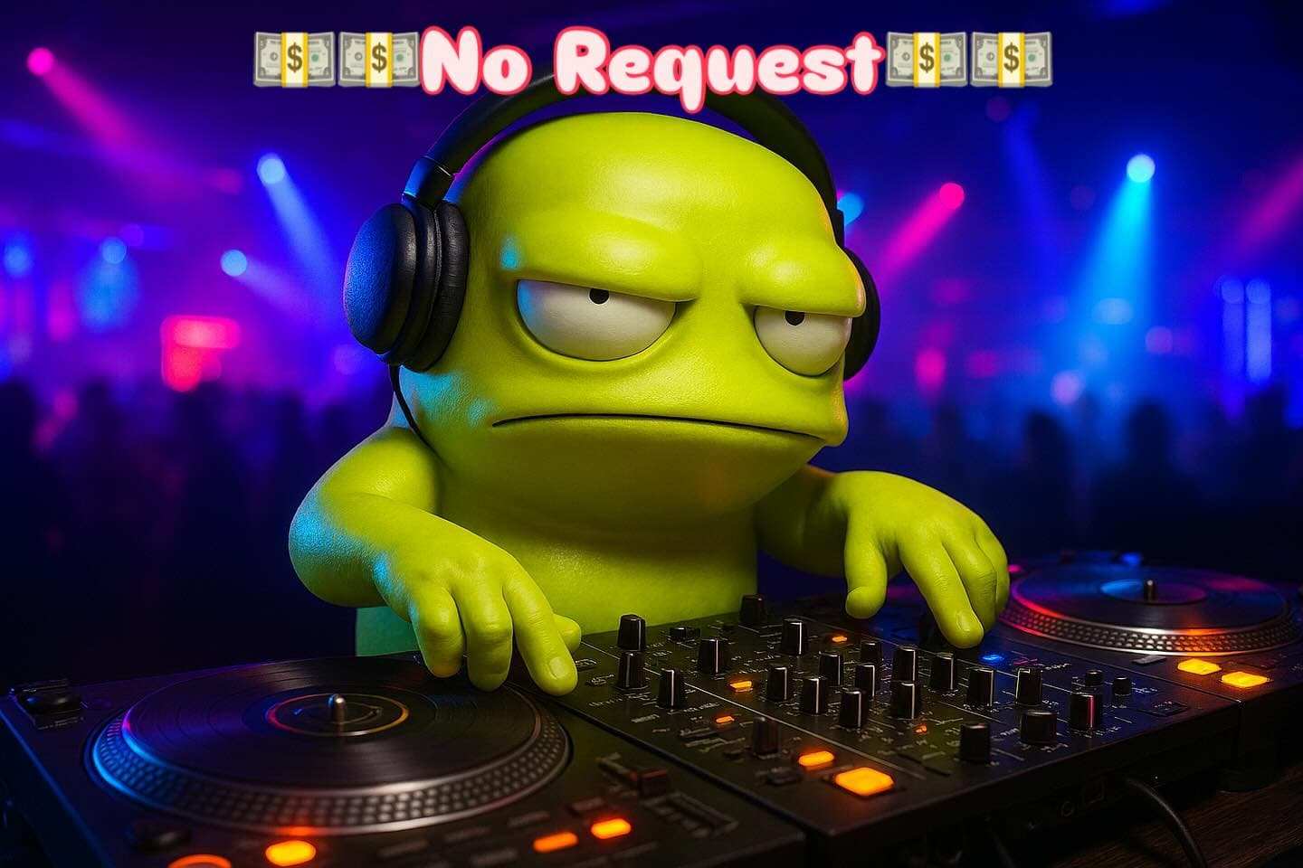 Squeeshy spotted at a gig